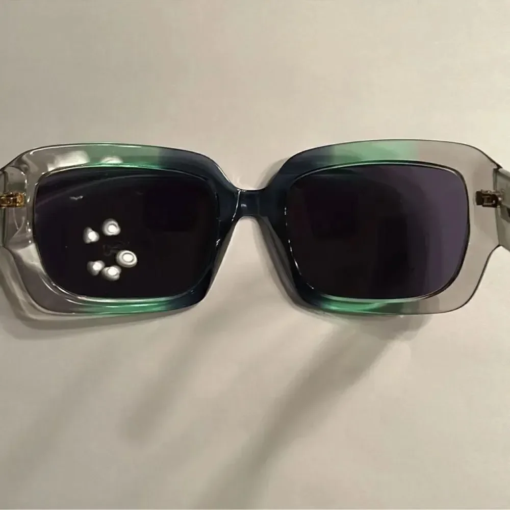 Marc Jacobs Green/Grey Sunglasses. NWOT